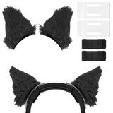 Geekria NOVA Headphone Headband Spacer and Cat Ears Attachment Set Compatible with Razer, JBL, Plantronics, Sennheiser, Logitech, Hyperx, Corsair Headphones, Easy DIY Installation (Black)