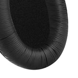 Geekria QuickFit Leatherette Replacement Ear Pads for Sennheiser PXC350, HD380, PC350, PC350 SE, PXE350, HME95, HMEC250, HD380 PRO Headphones Ear Cushions, Ear Cups Cover Repair Parts (Black)