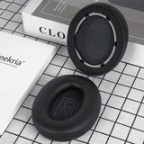 Geekria QuickFit Replacement Ear Pads Compatible with Anker Soundcore Life 2 (Not fit Life 2 Neo), Life Q20, Q20+, Q20I, Q20BT Headphones, Repair Parts with Video Guide (Black)