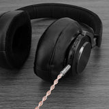 Geekria Apollo Silver-Plated Upgrade Audio Cable Compatible with Sony WH-1000XM6, Skullcandy Crusher ANC 2, Beats Solo 4 Headphones, 3.5mm Replacement Headphones Cord (4.9ft/1.5m)