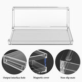Geekria Synthesizer Clear Acrylic Case Protector, Magnetic Closing Dust Cover, Compatible with Teenage Engineering OP-1 Field / OP-1 / OP-XY Portable Synthesizer (Clear)