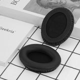 Geekria Replacement Ear Pads for INFURTURE H1 Headphones Ear Cushions, Repair Parts (Black)