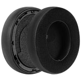 Geekria Comfort Hybrid Velour Replacement Ear Pads for Turtle Beach Stealth Pro Headphones, Ear Cushions, Repair Parts (Black)