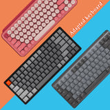 Geekria Keyboard Dust Cover for 75% Compact 84 Key Keyboard, Compatible with Logitech MX Mechanical Mini, POP Keys, Keychron K2 (Frosted Acrylic)