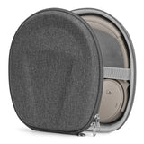 Geekria Shield Headphones Case Compatible with Bose QC Ultra II, QuietComfort, QC Ultra/45/35/25/SE, 700 and More, Replacement Hard Shell Travel Carrying Bag with Cable Storage (Dark Grey)