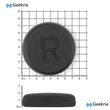 Geekria QuickFit Replacement Ear Pads Compatible with JLab Go Lux ANC Wireless Headphones, Ear Cushions, Repair Parts (Graphite)