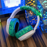 Geekria QuickFit Replacement Ear Pads Compatible with Skullcandy Crusher Wireless/EVO/ANC, Hesh 3/EVO/ANC, Venue ANC Headphones, Ear Cushions (MC Grass)