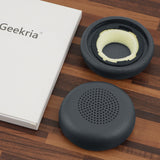 Geekria Replacement Ear Pads for Logitech Zone Wireless 2/ Zone 950 (Do Not fit Zone Wireless) Headphones Ear Cushions, Repair Parts (Titanium)