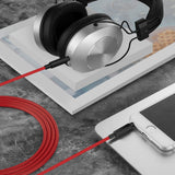 Geekria Audio Cable Compatible with Yamaha YH-L500A, ATH-SR5, ATH-AR3BT, ATH-M20xBT, ATH-M50xBT2, Pioneer SEMS7BT Headphones, 3.5mm Aux Replacement Stereo Cord (4ft/1.2m)