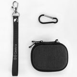 Geekria Shield Earbuds Case Compatible with SAMSUNG Galaxy Buds 2 Pro Galaxy Buds 2 Galaxy Buds FE True Wireless Earbud, Replacement Hard Shell Travel Carrying Bag with Carabiner Clip