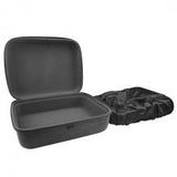 Geekria Shield Case for Large-Sized Over-Ear Headphones, Replacement Protective Hard Shell Travel Carrying Bag with Cable Storage, Compatible with Sennheiser HD820 (Dark Grey)