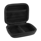 Geekria Shield Headphones Case for In-Ear Headphones, Replacement Hard Shell Travel Carrying Bag with Cable Storage, Compatible with JVC, JBL, Bose, HiFiman, Phaiser, Shure Headset (2Packs/Black)