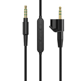 Geekria Replacement Earpad Ear Pad Cushions and Replacement Audio Cable (With Mic and Volume Control) for Bose AE2, AE2i, AE2w Headphone (Cable + Earpad)