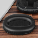 Geekria QuickFit Replacement Ear Pads for Sony WH1000XM2, MDR-1000X Headphones Ear Cushions, Repair Parts (Black)