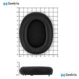 Geekria Replacement Ear Pads for Sony WH-1000XM6 Wireless Noise Canceling Headphones Ear Cushions, Repair Parts (Black)