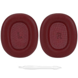 Geekria Elite Sheepskin Replacement Ear Pads for Bang & Olufsen Beoplay H95 (1266100) Headphones Ear Cushions, Repair Parts (Red)