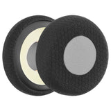 Geekria Comfort Mesh Fabric Replacement Ear Pads for Jabra Evolve 65UC/ 65MS/ 40UC/ 40MS/ 30US/ 30II/ 20SE/ 20UC/ 20MS Headphones Ear Cushions, Repair Parts (Black+Grey)