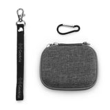 Geekria Shield Earbuds Case Compatible with Soundcore by Anker P41i, P40i, P30i, Liberty 5, 4 Pro True Wireless Earbuds, Replacement Hard Shell Travel Carrying Bag (Dark Grey)