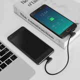 Geekria USB-C to Micro-USB Charging Cable, Short Right Angle Design, Compatible with DJI Mavic 2 Pro/Zoom Remote Controller, Optimized for Efficient Drone Remote Charging ( 30cm )