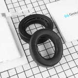 Geekria QuickFit Replacement Ear Pads for Corsair HS70PRO/ HS60PRO/ HS50 PRO Headphones Ear Cushions, Repair Parts (Black)