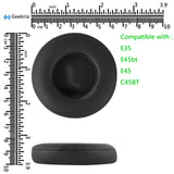 Geekria QuickFit Replacement Ear Pads for JBL E35, E45BT, E45, C45BT Headphones Ear Cushions, Repair Parts (Black)