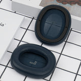 Geekria Elite Sheepskin Replacement Ear Pads for Bang & Olufsen Beoplay H95 (1266100) Headphones Ear Cushions, Repair Parts (Blue)