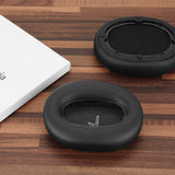 Geekria QuickFit Replacement Ear Pads for Edifier W860NB Headphones Ear Cushions, Repair Parts (Black)