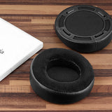 Geekria Elite Sheepskin and Velour Replacement Ear Pads for Hifiman HE400SE HE400 400I 400S HE560 560I HE500 HE300 HE350 SUNDARA Headphones Ear Cushions, Headset Earpads (Black)