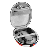 Geekria Shield Headphones Case for Truck Driver Headset, Replacement Hard Shell Travel Carrying Bag, Compatible with Blue Parrott B650-XT, B550-XT, B450-XT, B350-XT, B250-XT Headsets (US Flag)