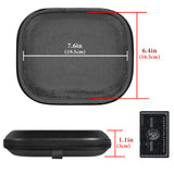 Geekria Shield Headphones Case Compatible with Sony WHCH510, WHCH500, WH910N, WHXB910N, WHXB900N, WH1000XM4, WH1000XM3 Case, Replacement Hard Shell Travel Carrying Bag with Cable Storage (Black)