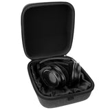 Geekria Shield Case for Large-Sized Over-Ear Headphones, Replacement Protective Hard Shell Travel Carrying Bag, Compatible with Corsair HS70 PRO, Virtuoso Pro, AKG K271 MKII Case (Dark Grey)