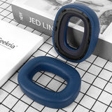 Geekria QuickFit Replacement Ear Pads Compatible with Bowers & Wilkins Px8, Px7 S2 ( Do Not Fit Px7, Px7S2e) Headphones, Ear Cushions, Repair Parts (Blue)