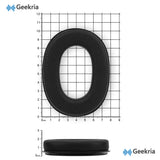 Geekria Replacement Ear Pads for 3M WorkTunes (90541, 90542, 90543, 90544)/ Peltor Sport (Tactical TAC100/ 300/ 500)/ ZOHAN (EM033/ 037/ 042)/ PROHEAR(032/033/037) Headphones (Black)