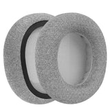 Geekria Comfort Mesh Fabric Ear Pads for Skullcandy Crusher ANC 2 Headphones Ear Cushions, Headset Earpads, Ear Cups Cover Repair Parts (Grey)