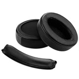 Geekria QuickFit Replacement Ear Pads for SONY MDR-XB950BT MDR-XB950B1 Headphone Ear Pad and Headband Pad / Ear Cushion + Headband Cushion / Repair Parts Suit (Black)