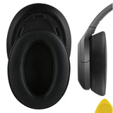 Geekria QuickFit Replacement Ear Pads for Sony WH-H910N Wireless Noise-Canceling Headphones Ear Cushions, Headset Earpads, Ear Cups Cover Repair Parts (Black)