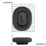 Geekria Elite Sheepskin Replacement Ear Pads for Apple AirPods MAX (A2096)/MAX2 (A3184) Headphones Ear Cushions, Repair Parts (Black)