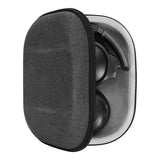 Geekria Shield Headphones Case Compatible with Skullcandy Hesh Evo, Crusher ANC 2/Evo, Venue and More, Replacement Hard Shell Travel Carrying Bag with Cable Storage (Dark Grey)