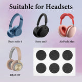 Geekria 60 Pieces Essential Oil Stickers for Headphones, Essential Oil Scented Patch for Gaming, Office, Personal Aroma, Relaxing, Refreshing (Mint Scent)