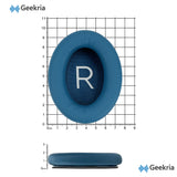Geekria Replacement Ear Pads for Bose QuietComfort New QC, QC45, QC35 II, QC35 II Gaming, QC35, QC25, QC15, QC SE, SoundLink AE2, SoundTrue, AE2, AE2i, AE2w (Twilight Blue)