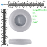 Geekria QuickFit Replacement Ear Pads for JBL E35, E45BT, E45, C45BT Headphones Ear Cushions, Repair Parts (Grey)