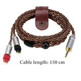Geekria Apollo Single Crystal Copper Upgrade Audio Cable Compatible with Sennheiser HD 600S2 660S 600 650 6XX, 2.5mm Replacement Headphones Cord for Hi-Resolution, HiFi Headset (5 ft/1.5 m)