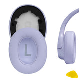 Geekria Replacement Ear Pads Compatible with JBL Tune 720BT/ 750BTNC/ 710BT/ 700BT/ 760NC/ 770NC Wireless Over-Ear Headphones Ear Cushions, Repair Parts (Purple)