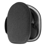 Geekria Shield Headphones Case Compatible with Sony WH-1000XM5/WH-1000XM4/CH710/CH520, Replacement Hard Shell Travel Carrying Bag with Cable Storage (Dark Grey)