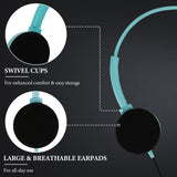 Geekria 24 Pack Wired Headphones for Classroom Adjustable On-Ear Headphones, Kids Headphones Wholesale Children On-Ear Headset for Schools, Student, Libraries, Computer Lab, Bulk Pack
