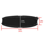 Geekria Flex Fabric Headband Cover Compatible with Beats Solo 3, Solo 2 Headphones, Head Cushion Pad Protector, Replacement Repair Part, Sweat Cover, Easy DIY Installation (Black)