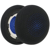 Geekria Comfort Mesh Fabric Replacement Ear Pads for Anker Powerconf H700, H500 Headphones Ear Cushions, Repair Parts ( Fabric Black)