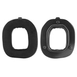 Geekria Comfort Hybrid Velour Replacement Ear Pads for Astro A50 Gen 3 Headphones, Ear Cushions (Black)