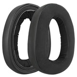Geekria Comfort Hybrid Velour Replacement Ear Pads for Sennheiser GSP 600, GSP 601 GSP 602, GSP 670, GSP 500 Headphones Ear Cushions, Repair Parts with Video Guide (Black)