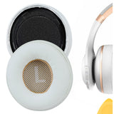 Geekria QuickFit Replacement Ear Pads for JBL Everest Elite 300, V300NXT Headphones Ear Cushions, Repair Parts (White)